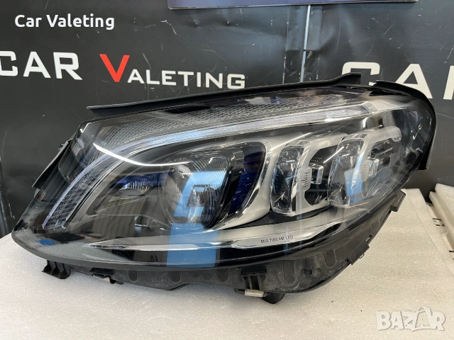 Фарове фар ляв Mercedes C W205 Facelift Face farove far Мерцедес Ц 205 Мултибийм Multibeam LED, снимка 9 - Части - 54962987
