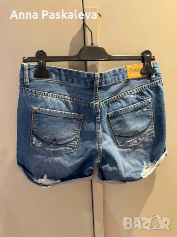Къси дънкови панталонки SuperDry, снимка 2 - Къси панталони и бермуди - 55366598
