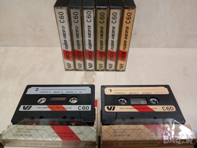 FUJI DR 60/DR II 90/FR 60/Raks DX 60/90AGFA Ferrocollor 60 / 60+6/JVC FI S 90/ AFI 60/Maxell UE90/60, снимка 7 - Аудио касети - 54228981