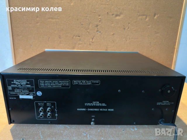 касетен дек "PIONEER CT-F850"/ blue series/, снимка 12 - Декове - 54294275