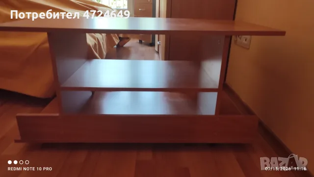 Шкаф а телевизор, снимка 2 - Шкафове и рафтове - 55302192
