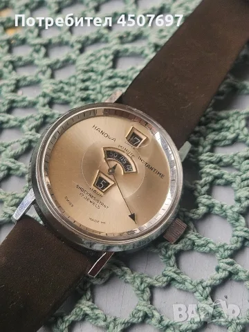 Ретро часовник Hanowa Instantime „Jump Hour,(Скачащ час) – 1970s Space Age, снимка 10 - Други - 55609205