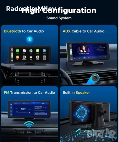 Продавам 6.86" дисплей с Andoid Auto и Car Play, снимка 6 - Аксесоари и консумативи - 55242181
