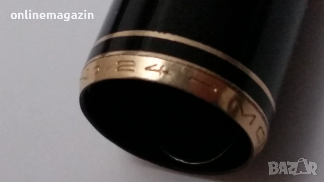 Писалка " Montblanc " позлатена от 60-те години , снимка 5 - Антикварни и старинни предмети - 54487855