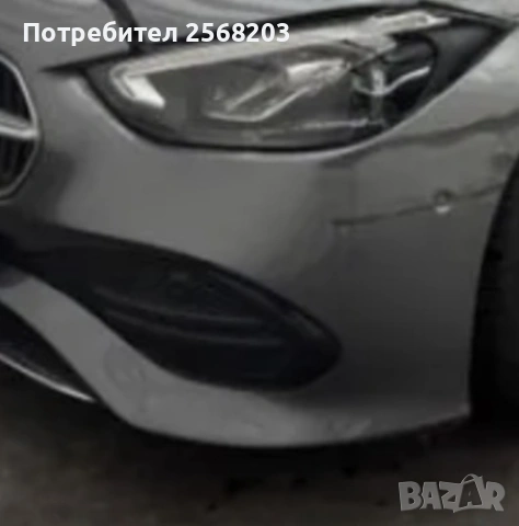 Mercedes c class w206 Мерцедес ц класа задна броня/ ляв праг / предна решетка, снимка 2 - Части - 54456277