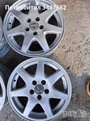 15цола 5×100 ет35  6.5J ×15 ц.57.1мм , снимка 2 - Гуми и джанти - 54238519