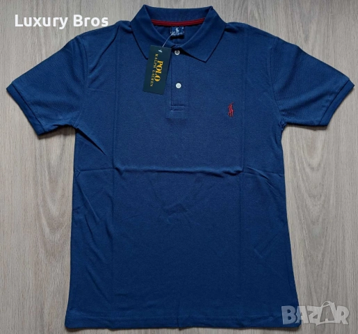 Мъжки тениски с яка Polo Ralph Lauren, снимка 2 - Тениски - 54799572