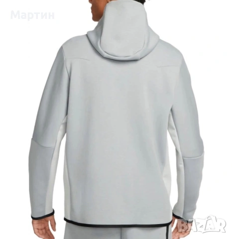 Мъжки комплект Nike Tech Fleece Smoke Grey - размер M, снимка 6 - Спортни дрехи, екипи - 54670547