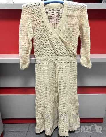 Единствена! Втора няма! Рокля плетена на 1 кука-ръчна изработка