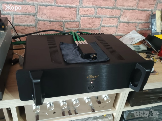 ⏯️Клип. Сlаssе са-100 full balanced dual mono power amp, снимка 11 - Ресийвъри, усилватели, смесителни пултове - 53957166