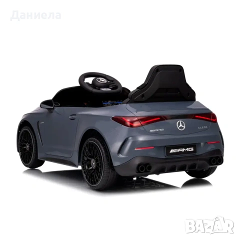Ел. кола Mercedes AMG CLE 53 сива, снимка 4 - Коли, камиони, мотори, писти - 55265263