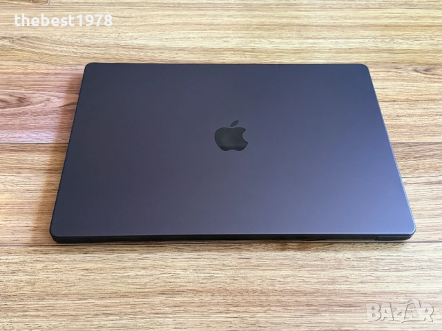 MacBook Pro 16`M4 MAX/14 CPU/32 GPU/36GB RAM/1TB SSD/27 Месеца Гаранция/Батерия 100%-40 Цикъла/Space, снимка 3 - Лаптопи за работа - 54786232