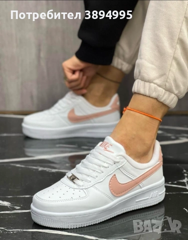 Дамски маратонки: NIKE AIR FORCE 1 (3 ЦВЯТ), снимка 3 - Маратонки - 54525681