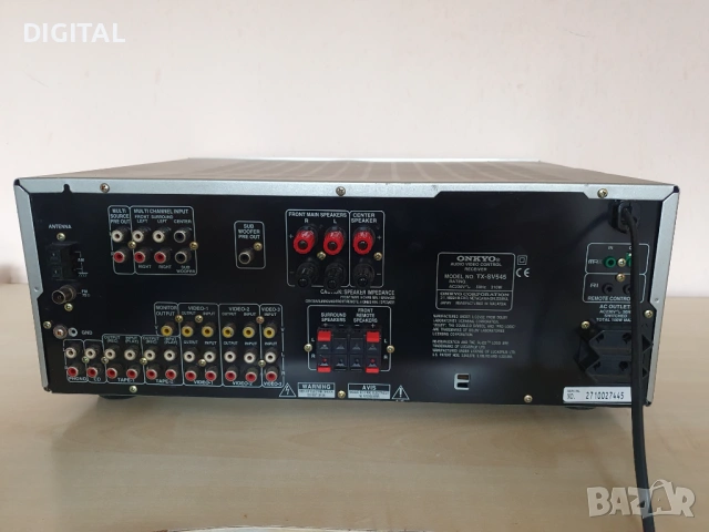 ONKYO TX-SV545, снимка 5 - Ресийвъри, усилватели, смесителни пултове - 54524037