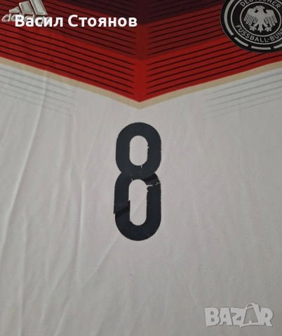 Германия / Germany ADIDAS #8 Ozil Световно първенство 2014г. - размер XL, снимка 4 - Фен артикули - 24803997