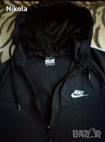 NIKE/НАЙК-Оригинален Черен Памучен Суичър-Горнище !