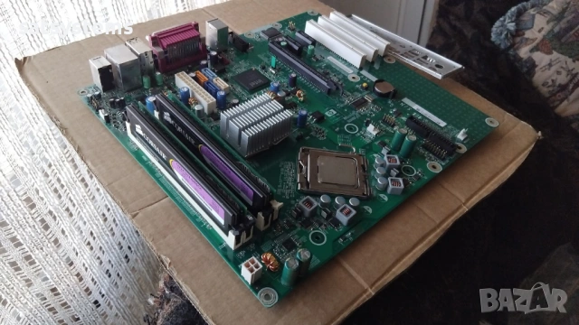 Дънна платка HP Compaq dc7800p Convertible Minitower Socket 775 CPU+FAN+RAM, снимка 4 - Дънни платки - 30087272