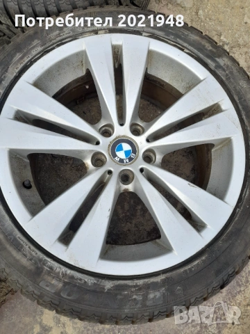 Продава алуминиеви джанти за BMW X5 спорт пакет,18 цола и гуми 275 40 18 и 245 45 18 цола, снимка 14 - Гуми и джанти - 54741113