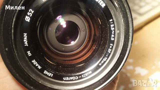 Ретро обектив Sigma 35-70 за Pentax K, снимка 5 - Обективи и филтри - 55481450