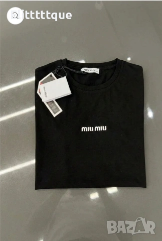 дамски тениски Christian Dior miu miu Valentino garavani , снимка 3 - Тениски - 54969221