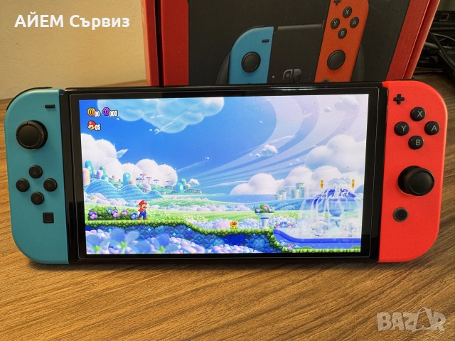 Nintendo Switch Oled с поставен чип, снимка 3 - Nintendo конзоли - 55196242