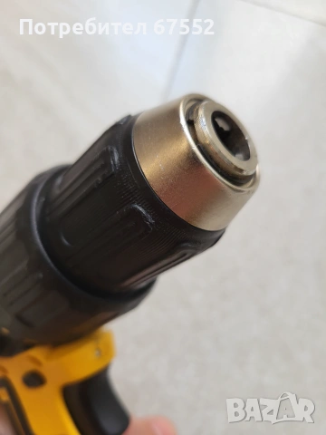 Dewalt DCD778 безчетков верт с батерия, 65 нютона. Няма зарядно!, снимка 4 - Винтоверти - 55242673