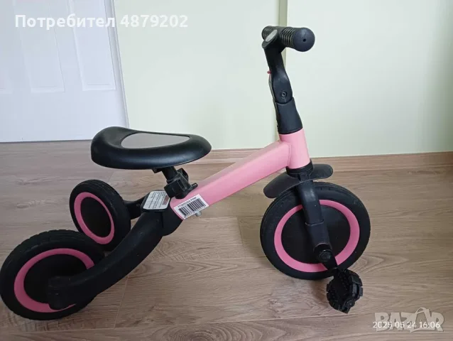 Детско колело 4в1, снимка 2 - Детски велосипеди, триколки и коли - 55335780