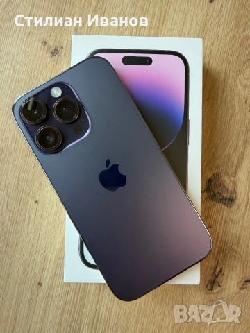 iPhone 14 Pro Deep Purple, снимка 3 - Apple iPhone - 55037132