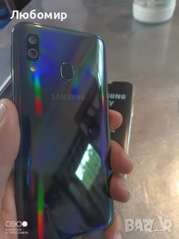 Смартфон Samsung Galaxy A40, Dual SIM, 64GB, 4G, Black, снимка 7 - Samsung - 54880338