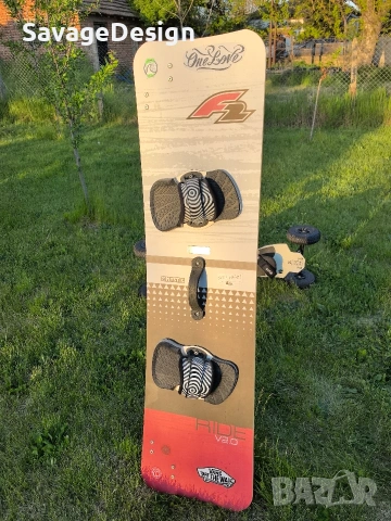 Kite Flysurfer 12кв.м + Landboard Scrub + Kitesurf F2 , снимка 11 - Водни спортове - 54450108