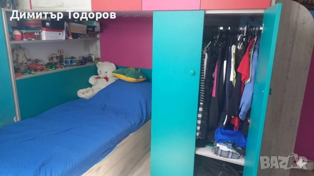 Двуетажни легла, снимка 3 - Мебели за детската стая - 54441254