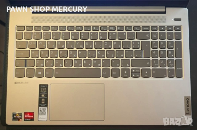 Продавам лаптоп Lenovo IdeaPad 5, 15,6” FHD, AMD Ryzen 5/5500U, RAM: 16 GB, SSD: 512 GB, снимка 16 - Лаптопи за дома - 54692785