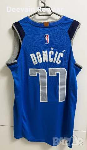 Оригинален Nike NBA Dallas Mavericks Luka Dončić #77 - Размер L (44), снимка 3 - Спортни дрехи, екипи - 55367006