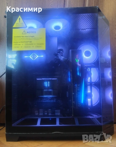 Геймърски компютър Ryzen 5 7500f, GeForce RTX 3070 ,32gb ddr5,1tb nvme