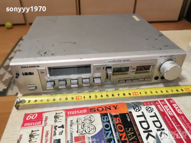 PALLADIUM MICRO LINE 2000C DECK-ВНОС GERMANY 1008261025L4, снимка 2 - Декове - 55610664