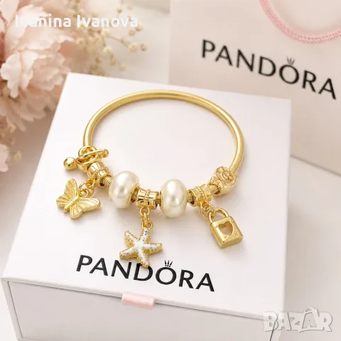 Дамски гривни тип Pandora – избери 3 за 30 €, третата подарък, снимка 8 - Гривни - 55622919