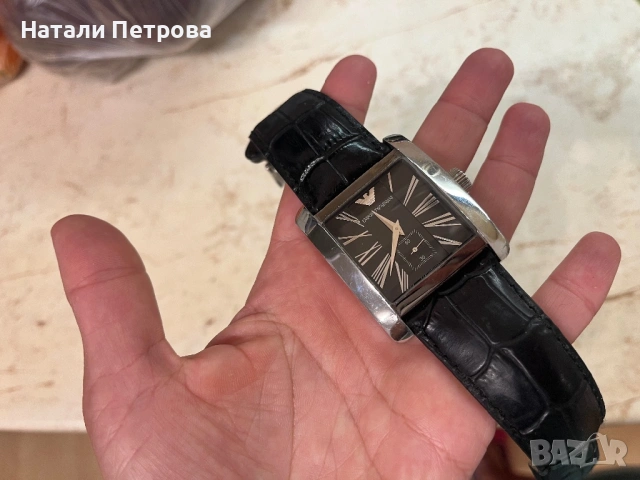 Мъжки часовник Emporio Armani AR0180 Classic, снимка 4 - Мъжки - 54384639