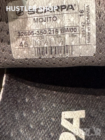 Туристически обувки SCARPA MOJITO. Номер 45, снимка 7 - Други - 55671198