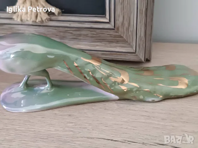 Порцеланови фигурки Пауни, снимка 5 - Антикварни и старинни предмети - 55602567