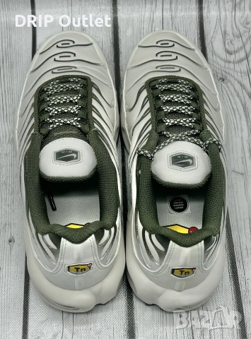 !НОВИ! Nike Air Max Plus 'TN' | Phantom Neutral Olive | + КУТИЯ, снимка 5 - Маратонки - 55283175