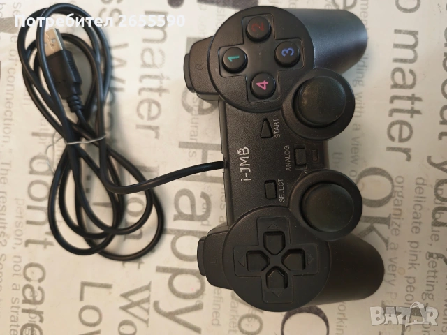 Жичен геймпад USB контролер  заPC Playstation 3