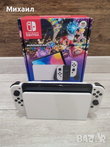 NINTENDO OLED SWITCH+ Mario kraft + Zelda. , снимка 9 - Nintendo конзоли - 54448104