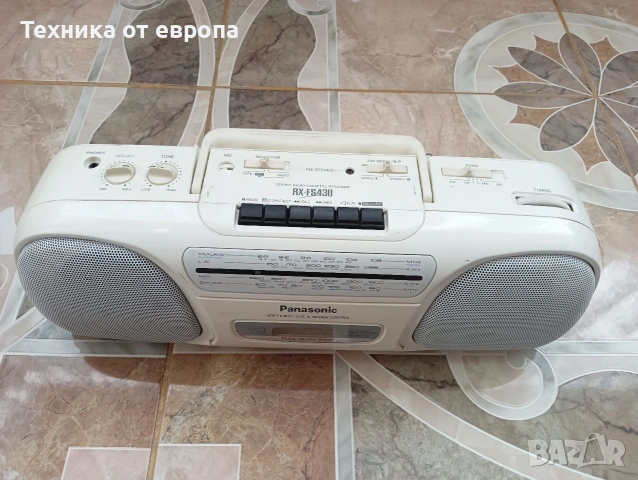 касетофон panasonic, снимка 2 - Радиокасетофони, транзистори - 55005655