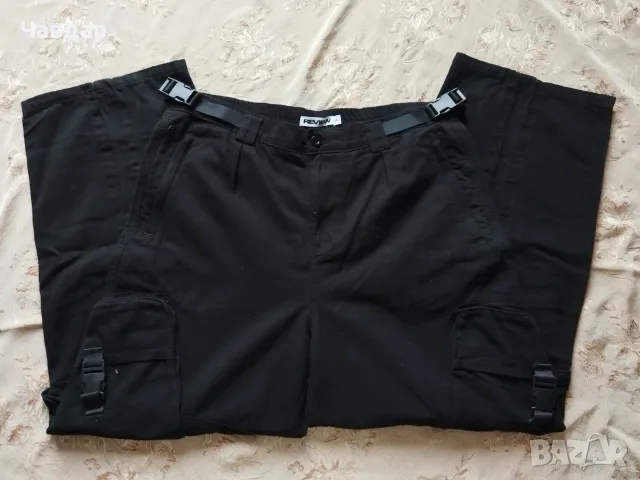 Карго панталони Watson's-cargo и REVIEW - размер XL/XXL, снимка 7 - Панталони - 47670197