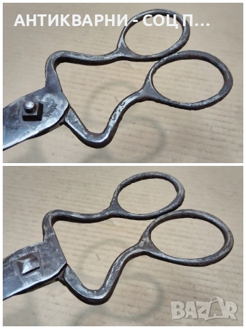 Стара Кована Ножица. / НОМЕР 1759., снимка 9 - Антикварни и старинни предмети - 53991356