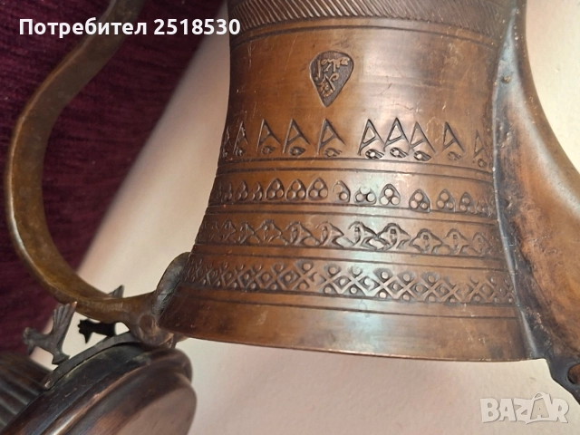Старинна арабска кана, снимка 4 - Антикварни и старинни предмети - 54739435