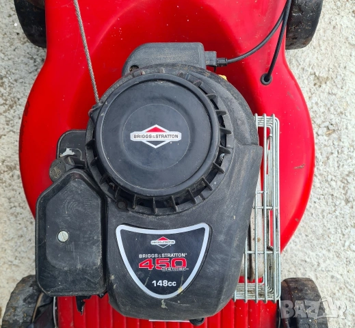 Бензинова косачка с двигател Briggs & Stratton, снимка 2 - Градинска техника - 54567454