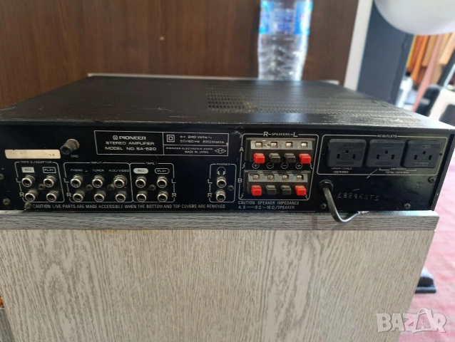 pioneer sa 520 усилвател, снимка 5 - Ресийвъри, усилватели, смесителни пултове - 54098554