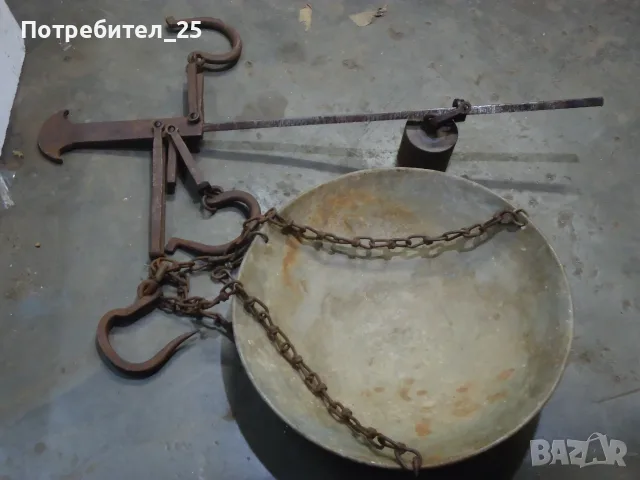 Стар кантар паланза  до 50кг.