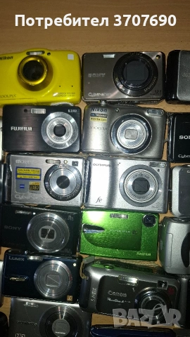 Sony, Canon, Nikon Компакни цифрови камери., снимка 9 - Фотоапарати - 54564146